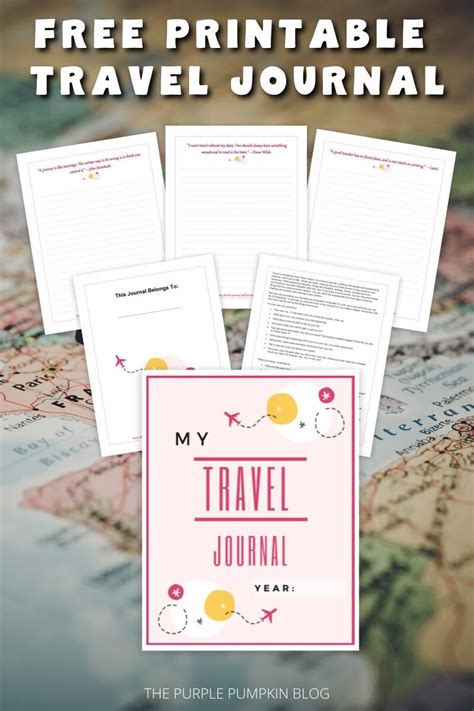 Best Travel Journal Printable Template Printablee | The Best Porn Website