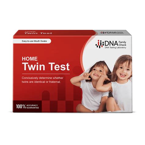 DNA Twin Test Kit - DNA Family Check