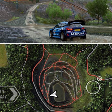 Can't wait to see the rallycross tracks that can be created in this place when the editor ...