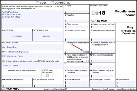 Printable Irs 1099 Nec Form