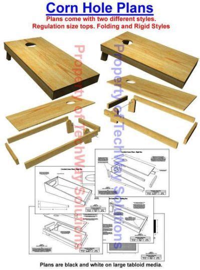 Pin by K H on Projects to try | Cornhole, Corn hole plans, Cornhole ...