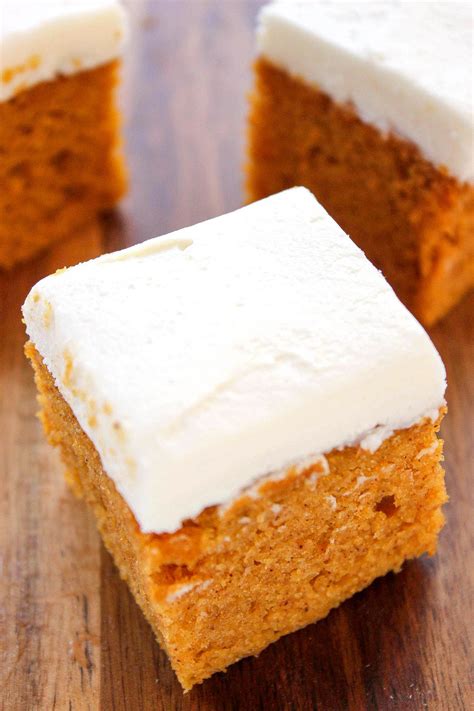 Pumpkin Sheet Cake with Cream Cheese Frosting | FaveSouthernRecipes.com