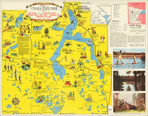 Itasca State Park Map