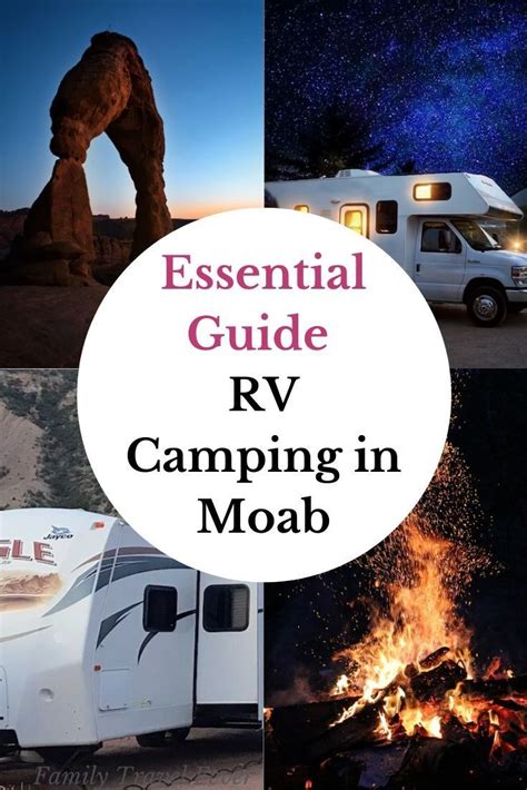 Essential Guide to RV Camping in Moab (National Parks, RV Resorts, Boondocking, Tips) Family ...