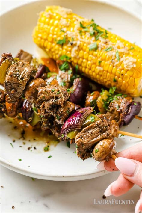 15-Minute Beef Kabob Marinade | Laura Fuentes