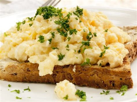 Cream Cheese Scrambled Eggs Recipe | CDKitchen.com