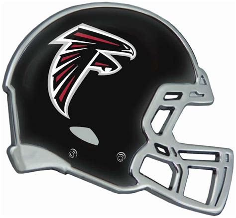 Atlanta Falcons Auto Emblem - Helmet - Detroit Game Gear