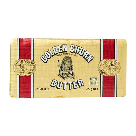 Home › GOLDEN CHURN BUTTER UNSALTED 227G