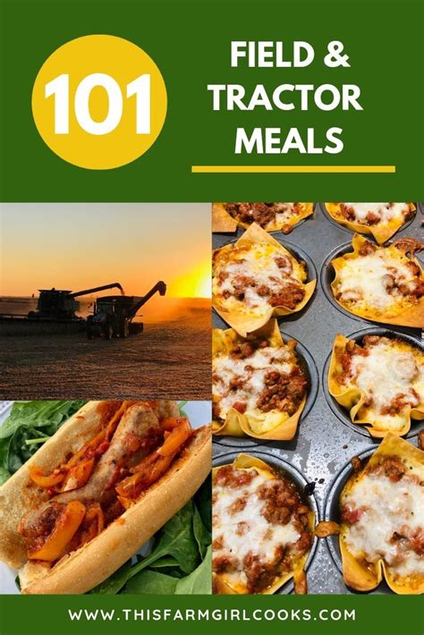 Field Friendly Meal | Field meals, Harvest recipes, Farmer recipes