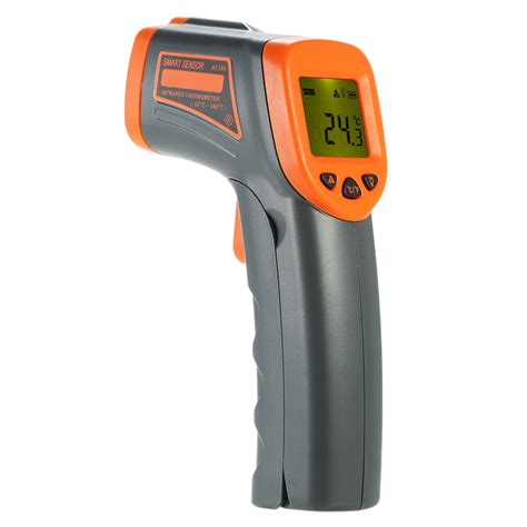 SMART SENSOR -32～380℃ 12:1 Portable Handheld Digital Non-contact IR Infrared Thermometer ...