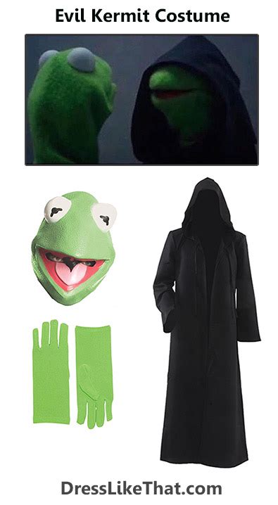 Evil Kermit Costume – Dress Like That