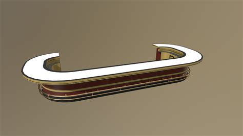 Modular "Passengers" bar - Example + Footrest - Download Free 3D model ...