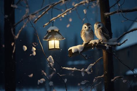 Christmas nature lighting outdoors. AI | Free Photo - rawpixel