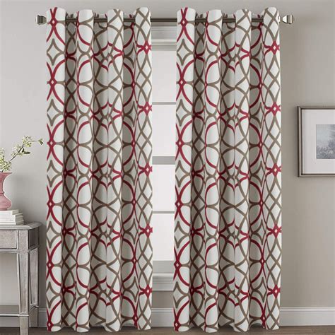 PrimeBeau Thermal Insulated Blackout Curtains for Living Room/Dining ...