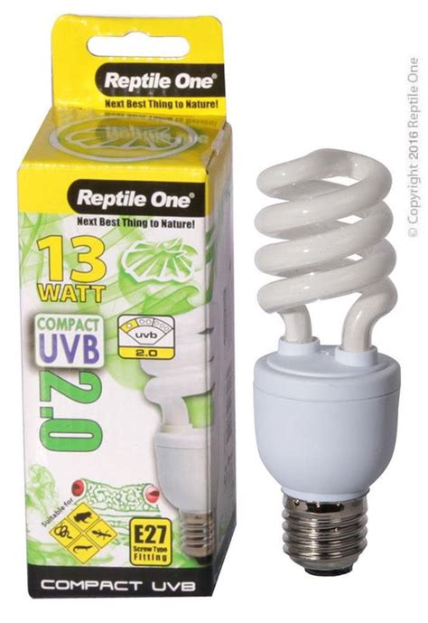 Reptile One Compact UVB Bulb 13W E27 | Woonona Petfood & Produce ...