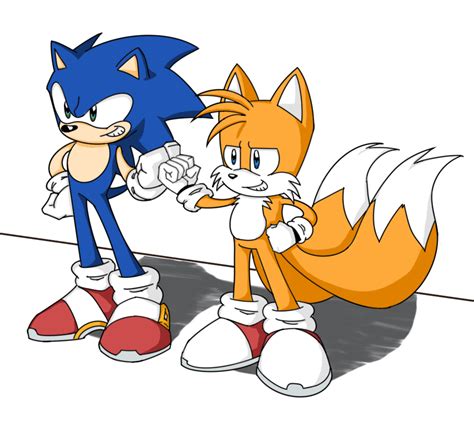 Sonic and Tails by tomy6 on Newgrounds