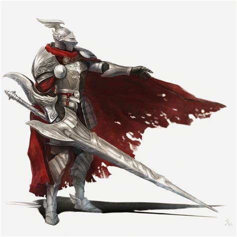 Knight Lancer Rpg Character, Fantasy Character Design, Character ...