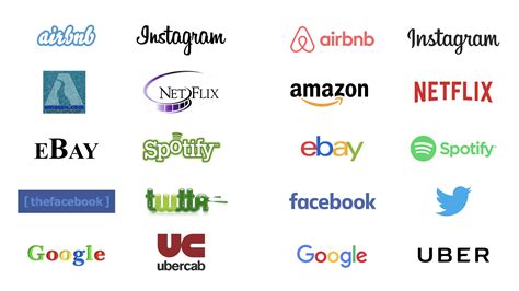 The terrible original logos of the big internet companies