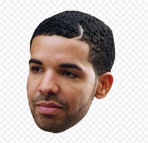 Drake Clip Art - Drake Face Png Transparent Image Png Emoji,Drake ...