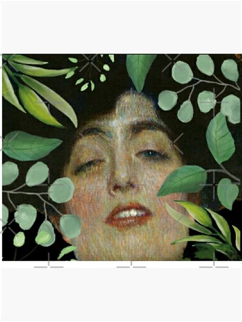 "Judith and the Head of Holofernes, Reinterpretation of Gustav Klimt's famous paint" Art Print ...