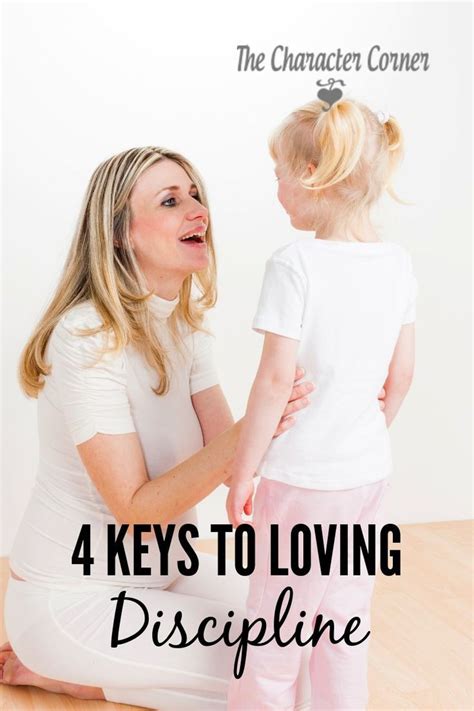 How To Use Loving Discipline With Your Child - The Character Corner | Parenting inspiration ...