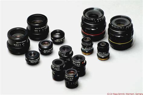 A few special macro lenses (the best I dare to say)