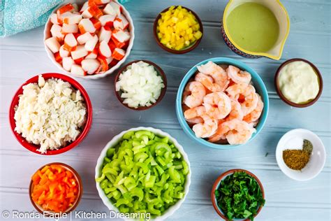 How to make Seafood Salad Recipe - in just 4 simple steps! | Kitchen Dreaming