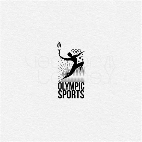 Olympic Sports logo design template - Ready-made logos for sale