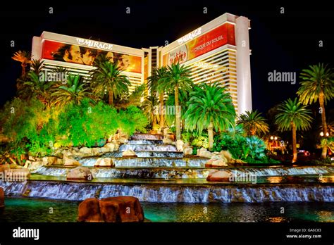 The Mirage Hotel and Casino, Las Vegas Stock Photo - Alamy