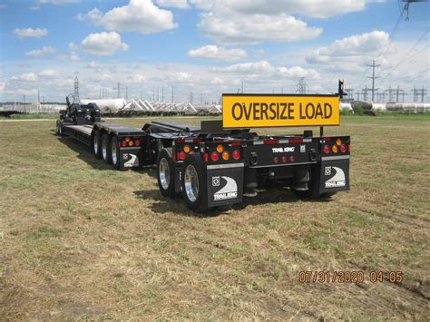 2025 Trail King Tri Axle Steel Lowboy Trailer - Air Ride, Fixed Axle For Sale - Houston, TX ...