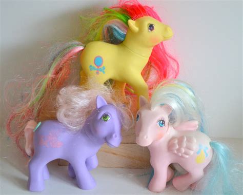 Vintage Hair MLP My Little Pony Ponies G1 Original 1980s 80s