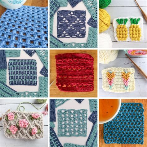 30 Unique Crochet Stitch Patterns | Knitting with Chopsticks