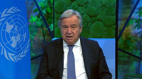 COP27: UN chief Antonio Guterres warns planet is 'sending a distress ...