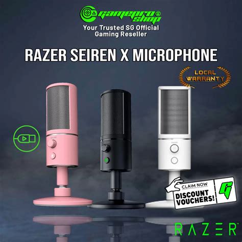 Razer Seiren X – The compact mic to elevate your streaming to ...