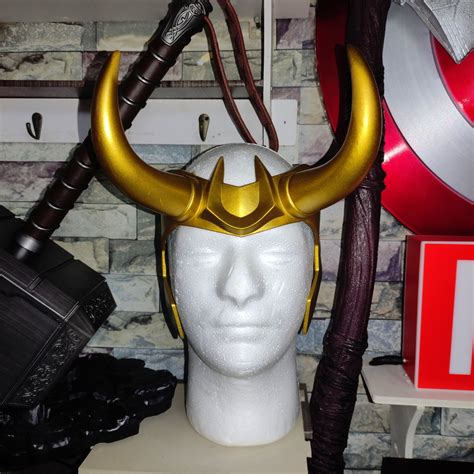 Loki Crown Helmet Cosplay, Hobbies & Toys, Toys & Games on Carousell