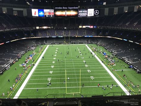 Section 601 at Caesars Superdome - RateYourSeats.com