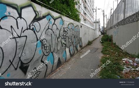 Graffiti Alley Art Wall Stock Photo 1175296690 | Shutterstock