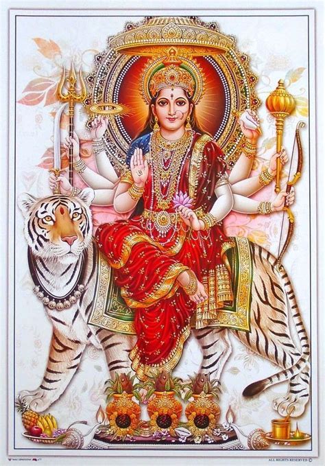 Durga Bhavani | Durga, Durga picture, Maa durga image