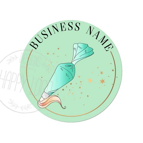 Bakery Logo, Custom Logo Design, Piping Bag Logo, Baking Logo, Cooking ...