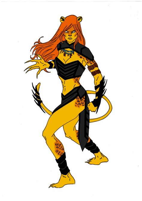 Cheetah (Barbara Minerva) Redesign! by Comicbookguy54321 on DeviantArt