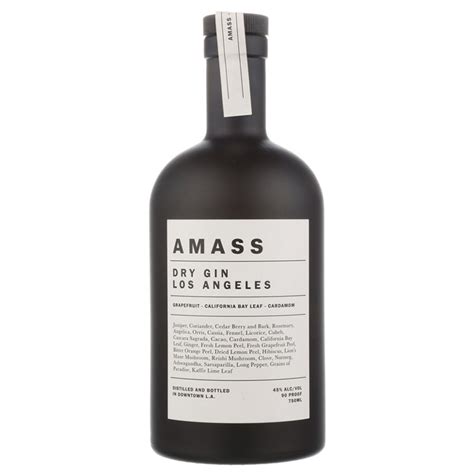 Amass Dry Gin - 750ml – Liquor Freight