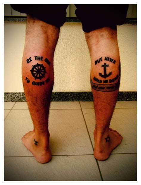 These are probably the first calf tattoos that I like. | Calf tattoo ...