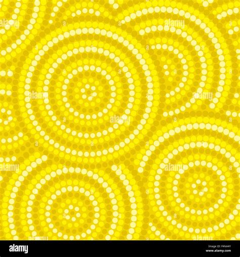 Abstract Aboriginal dot painting in vector format Stock Vector Image ...