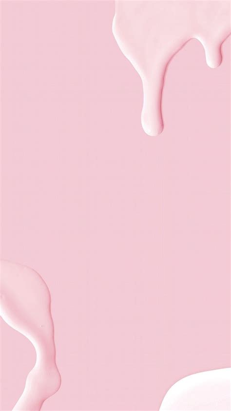 Pastel pink acrylic paint phone wallpaper background | free image by ...