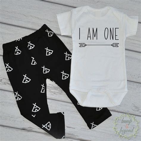 One Year Old Boy Outfit First Birthday Outfit Boy Modern Baby