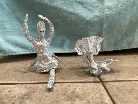 Tinfoil Figure Sculpture – Art is Basic | An Elementary Art Blog