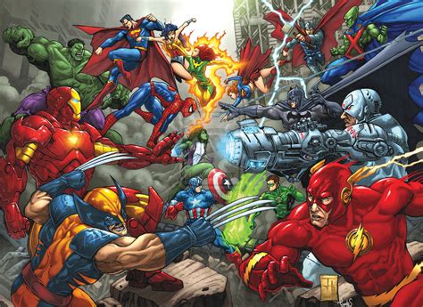 Banner Marvel VS DC - Marvel Comics VS. DC Comics Photo (41414325) - Fanpop