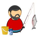 Fishing hook vector image | Free SVG