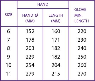 Laboratory Gloves Sizing | EU Standard EN420 | Glove Box Gloves