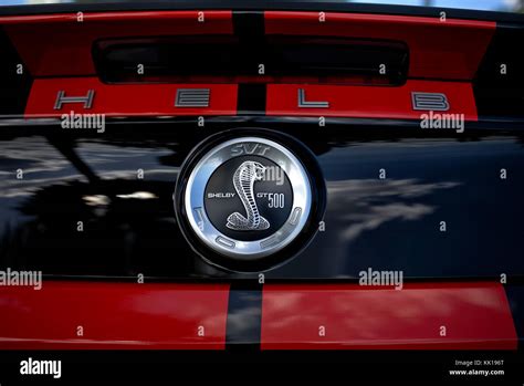 Ford mustang badge hi-res stock photography and images - Alamy